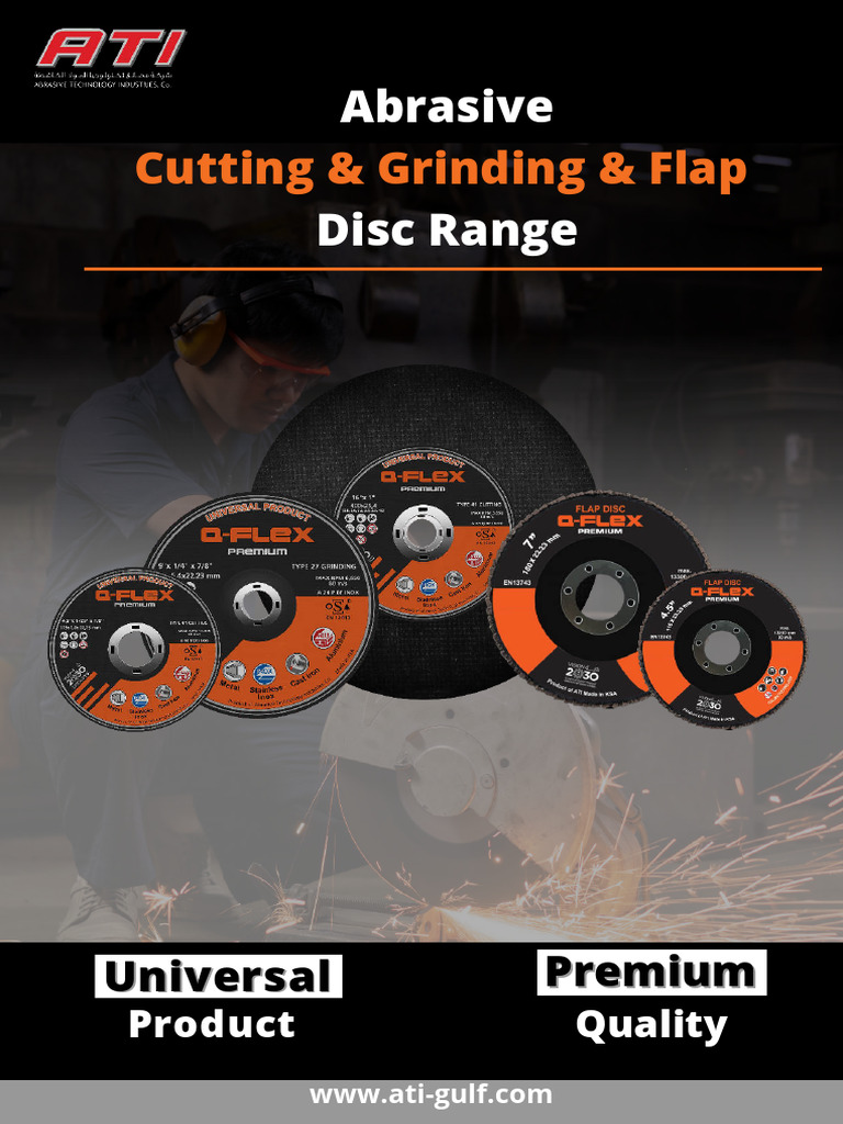 Premium Abrasive Cutting & Grinding Discs | PDF | Grinding (Abrasive ...
