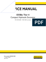 New Holland E55Bx Tier 4 Compact Hydraulic Excavator Service Repair Manual