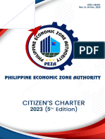 PEZA - Citizen's Charter