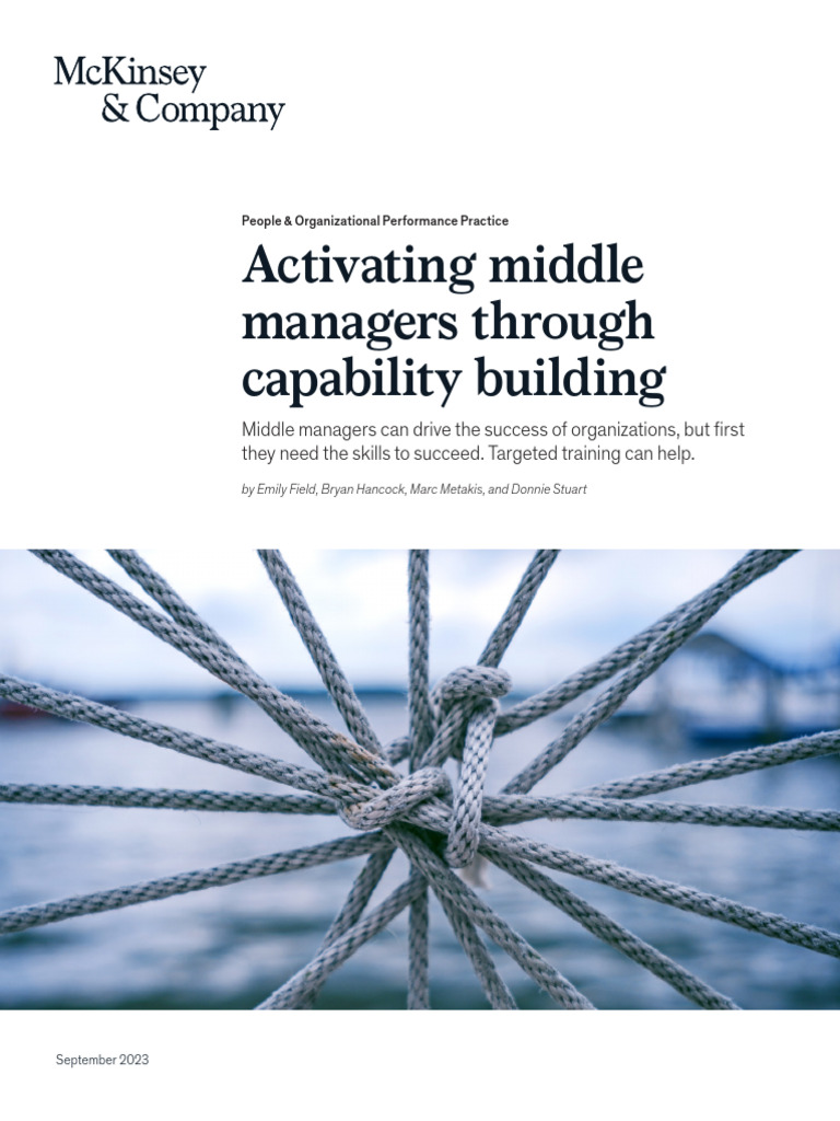 Empowering Middle Managers through Training | PDF | Leadership ...