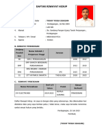 Daftar Riwayat Hidup