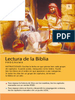 Programa de La Lectura de La Biblia