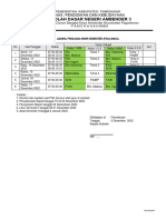 Jadwal PAS I 2022-2023