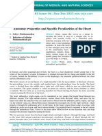 Anotomic Properties and Specific Peculiarities of The Eye