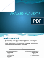 Analisis Data Kualitatif 