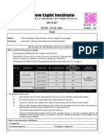 PC Test-7 (24-02-24) Paper