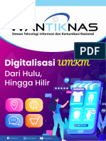 E-Buletin Wantiknas - Digitalisasi UMKM Dari Hulu, Hingga Hilir - Edisi 03