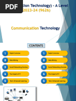 U3 Communication Technology A Level