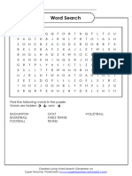 Super Teacher Worksheets Word Search