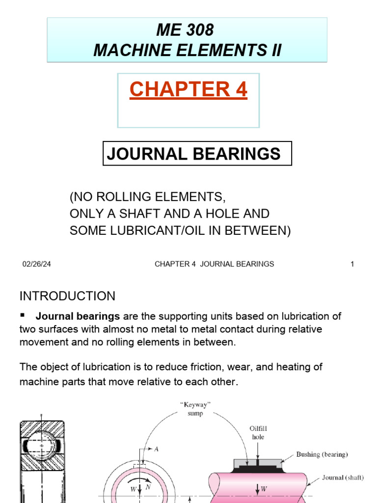 Ch4journbear1 2003n12773 | PDF | Viscosity | Bearing (Mechanical)