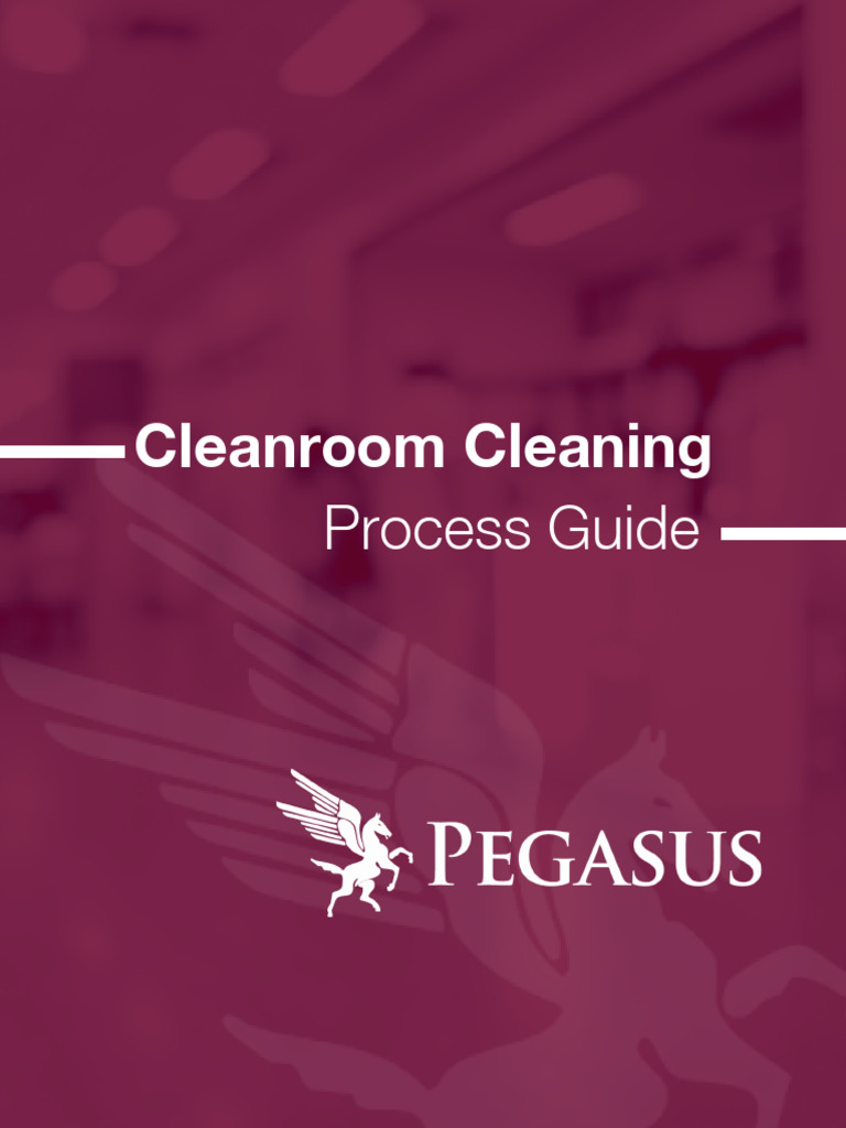 Cleanroom Cleaning Procedures Guide | PDF | Technology & Engineering