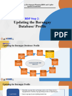 Step 2 - Updating The Barangay Database