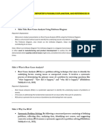 Root Cause Analysis Using Fishbone Diagram