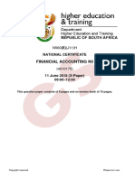 N5 Financial Accounting June 2018