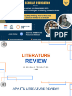 AWS #5 Literature Review