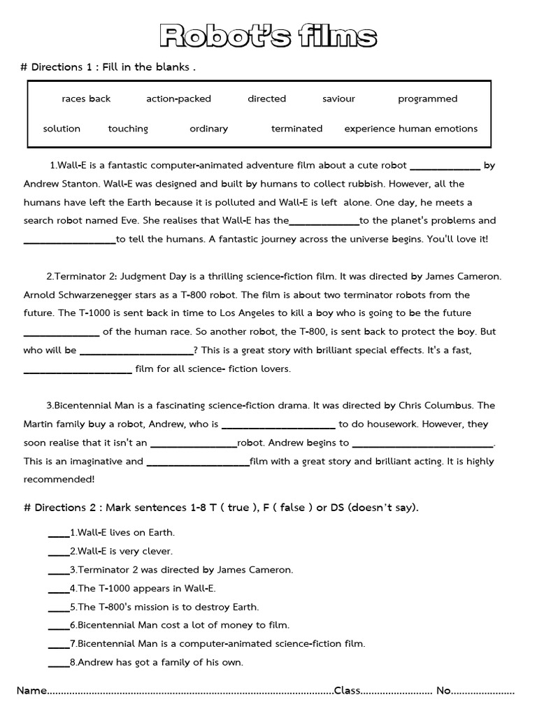  robot film pdf