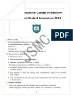 Jiangsu Vocational College of Medicine International Student Admissions 2023