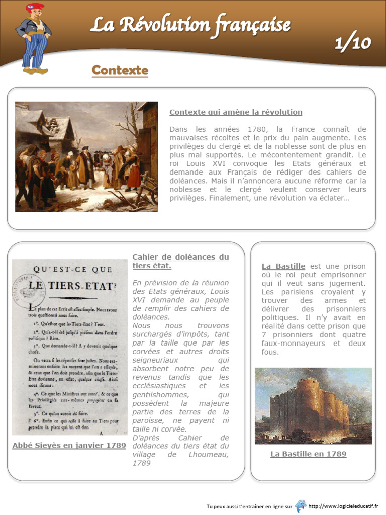 Franzsische Revolution Arbeitsbltter Lsungen Pdf