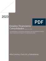 Estados Financieros Consolidados 092023