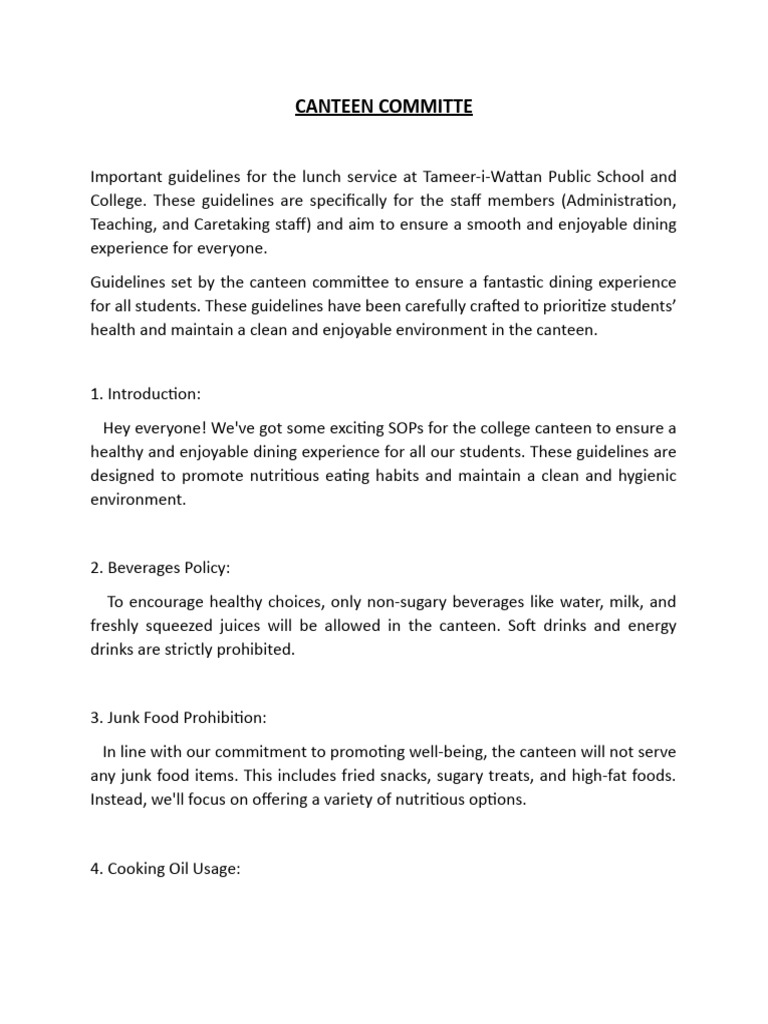 canteen-committee-download-free-pdf-junk-food-cafeteria