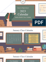 Hanover High School: 2023 Calendar