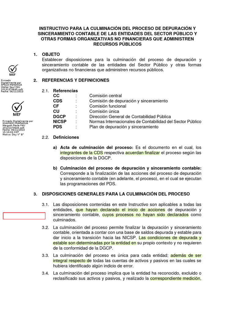 Instrucutivo RD 010-2023 | PDF | Contabilidad | Business