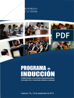 Minsisterio Público (2013). Programa de induccion. Huanuco