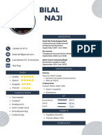 Blue Professional Modern CV Resume