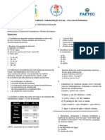 Exercícios - Química - PVS