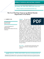 The Use of The Drug Visque in Age-Related Macular Degeneration of The Retina