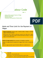 The Labour Code 2019 Part 2 - Deduction, Payment of Bonus