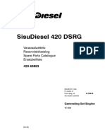 Ersatzteilbuch Sisu 420 DSRG