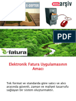 Elektronik Fatura Sunum