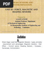 Tb-Force, Magnetic and Heading Sensors