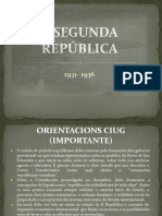 Tema 8 Segunda República