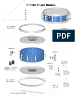 PL Snare Drums-14 Die-Cast Hoops