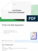 Final Project FrontEnd Dev