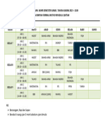 Jadwal Ujian Akhir Semester Ganjil Tahun Ajaran 2023 (Wustho)