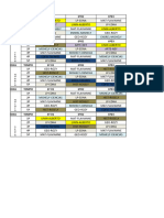 Horario Matutino e Vespertino Ee Cacilda Braule