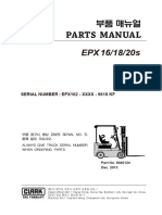 Clark EPX16 20s - EPX162 XXXX 9818KF