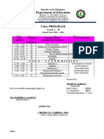 CLASS-PROGRAM Grade-2B-2023-2024