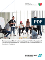 Kerncurriculum Vorbereitungsdienst