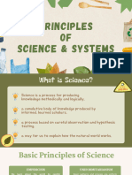 Principles of Sci Systems