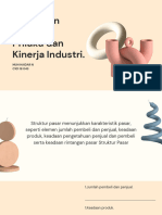 Hubungan Struktur, Prilaku Dan Kinerja Industri.