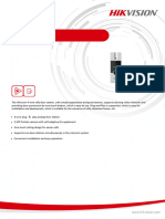 DS KB2411T IM Four Wire Analog Door Station Datasheet V1.0 20230725