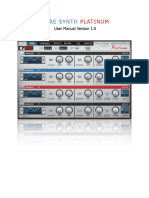 Pure Synth Platinum User Guide