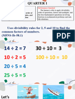 Divisibility Rules of 2-5-10!3!6-And 9