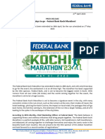 Federal Bank Kochi Marathon