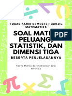 Soal Materi Peluang, Statistik, Dan Dimensi Tiga