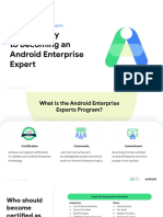 Android Enterprise Expert Program